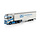 Volvo FH5 Globetrotter XL 6x2 Tag Axle + Curtainside Semitrailer 3 Axle 'DKJ Transport' - 1:50 - WSI Models