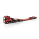 Volvo Volvo FH5 Globetrotter XL 8x4 + Dolly 2 Axle + Extendable Low Loader 6 Axle 'Nooteboom Red Line' - 1:50 - WSI Models Volvo Volvo FH5 Globetrotter XL 8x4 + Dolly 2 Axle + Extendable Low Loader 6 Axle 'Nooteboom Red Line' - 1:50 - WSI Models