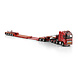 Volvo Volvo FH5 Globetrotter XL 8x4 + Dolly 2 Axle + Extendable Low Loader 6 Axle 'Nooteboom Red Line' - 1:50 - WSI Models Volvo Volvo FH5 Globetrotter XL 8x4 + Dolly 2 Axle + Extendable Low Loader 6 Axle 'Nooteboom Red Line' - 1:50 - WSI Models