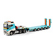 Volvo Volvo FH5 Globetrotter 6x4 + Manoovr Flatbed Semitrailer 5 Axle 'STTL' - 1:50 - WSI Models Volvo Volvo FH5 Globetrotter 6x4 + Manoovr Flatbed Semitrailer 5 Axle 'STTL' - 1:50 - WSI Models