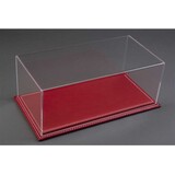Atlantic Acrylic Display Case Maranello Red Leather Base - 1:43 - Atlantic Atlantic Acrylic Display Case Maranello Red Leather Base - 1:43 - Atlantic