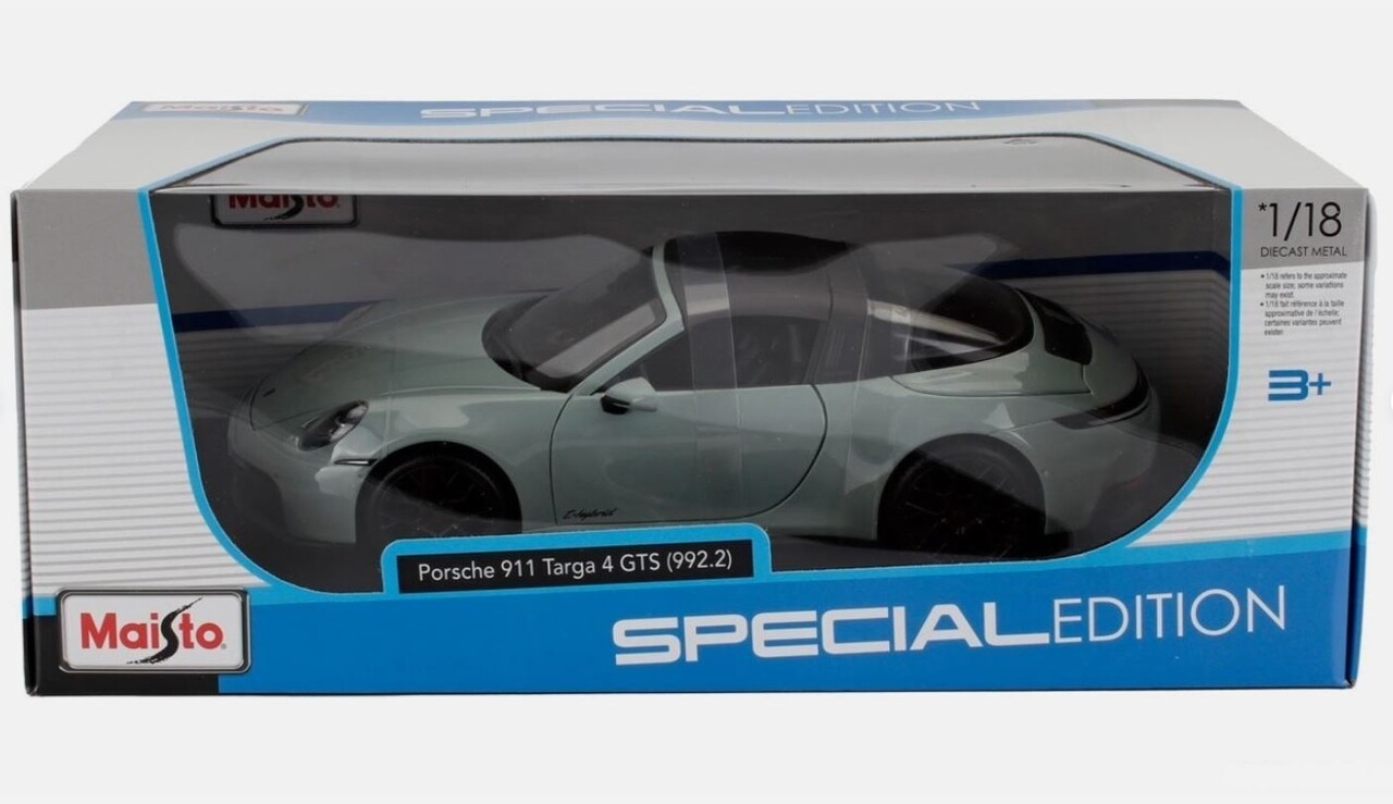 Porsche Porsche 911 Targa 4 GTS Hybrid (992.2)  - 1:18 - Maisto