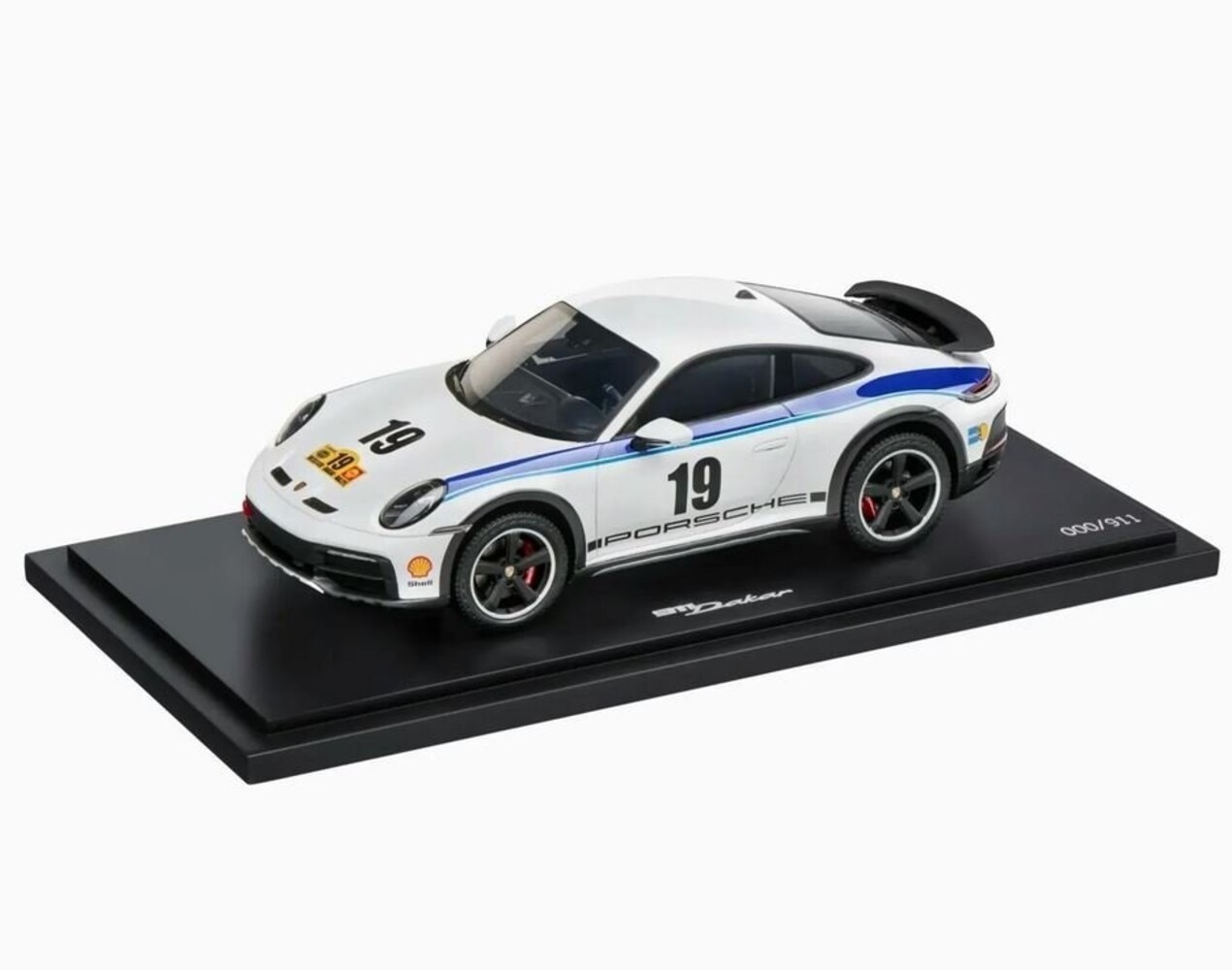 Porsche Porsche 911 Dakar + Showcase - 1:18 - Spark