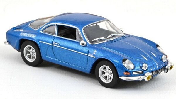 Alpine Alpine A110 1600 S 1973 + Side Logo - 1:43 - Norev Alpine Alpine A110 1600 S 1973 + Side Logo - 1:43 - Norev