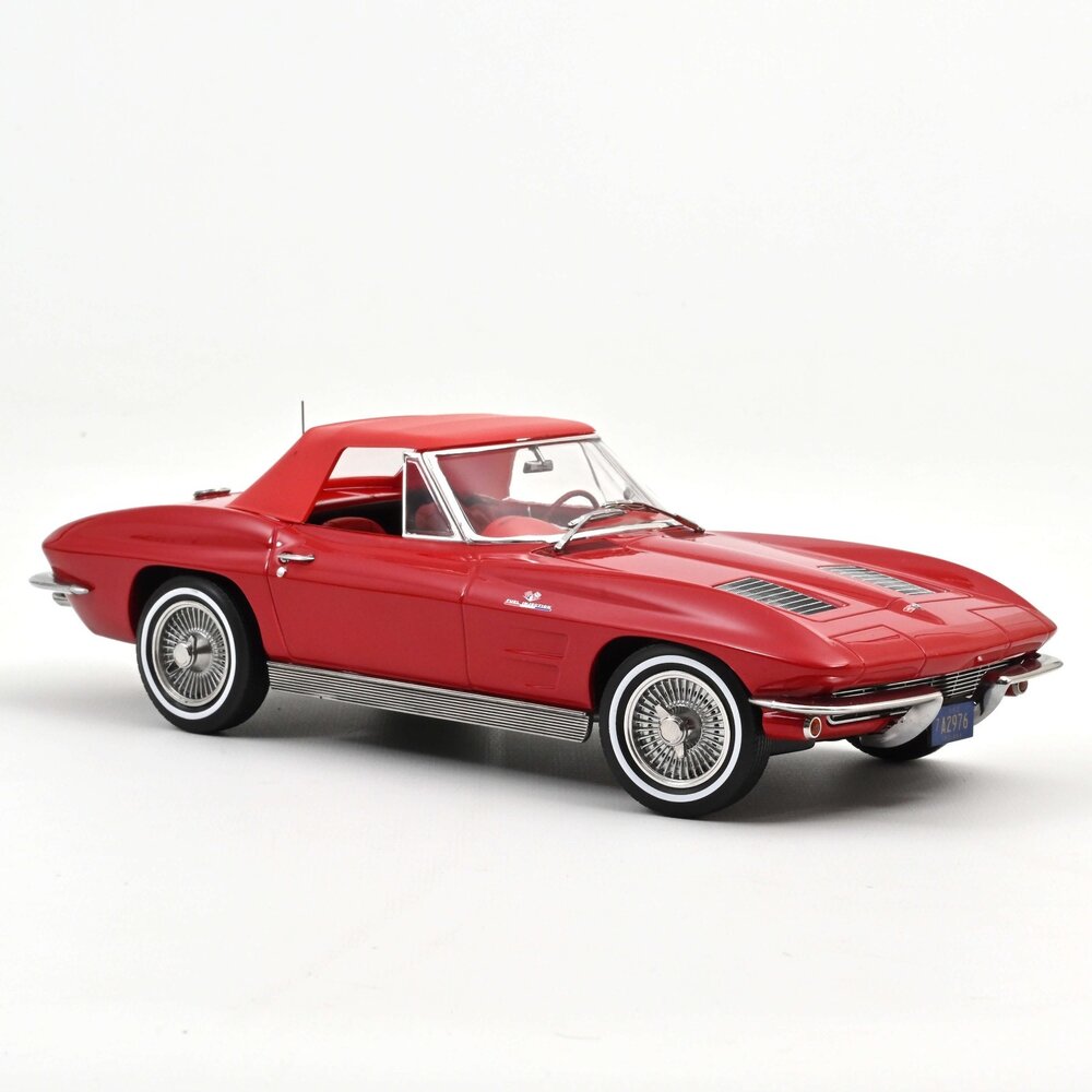 Chevrolet Chevrolet Corvette Stingray Convertible 1963 - 1:18 - Norev Chevrolet Chevrolet Corvette Stingray Convertible 1963 - 1:18 - Norev