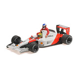 Formule 1 McLaren Honda MP4/6, Senna with Alesi riding, Mexico GP 1991 - 1:18 - Minichamps Formule 1 McLaren Honda MP4/6, Senna with Alesi riding, Mexico GP 1991 - 1:18 - Minichamps