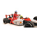 Formule 1 McLaren Honda MP4/6, Senna with Alesi riding, Mexico GP 1991 - 1:18 - Minichamps Formule 1 McLaren Honda MP4/6, Senna with Alesi riding, Mexico GP 1991 - 1:18 - Minichamps