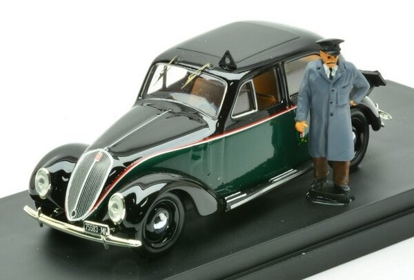 Fiat Fiat 1500 6C Taxi Rome + Driver 1940 - 1:43 - Rio Fiat Fiat 1500 6C Taxi Rome + Driver 1940 - 1:43 - Rio