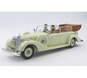 Mercedes-Benz Mercedes-Benz 770 K Cabriolet 1938 (+ Figures Eva Braun + SS Military Guard) - 1:43 - Rio