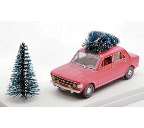 Fiat Fiat 128 I Series 1969 Christmas Edition + Figure Santa Claus - 1:43 - Rio Fiat Fiat 128 I Series 1969 Christmas Edition + Figure Santa Claus - 1:43 - Rio
