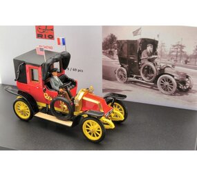 Fiat Renault AG1 Taxi De  La Marne 1914 + Driver - 1:43 - Rio Fiat Renault AG1 Taxi De  La Marne 1914 + Driver - 1:43 - Rio