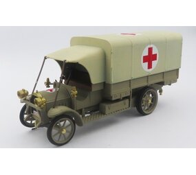 Fiat Fiat 18BL Ambulance Truck Red Cross Italy 1915 (160th Anniversary Red Cross Italy)  - 1:43 - Rio Fiat Fiat 18BL Ambulance Truck Red Cross Italy 1915 (160th Anniversary Red Cross Italy)  - 1:43 - Rio