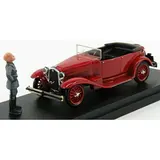 Alfa Romeo Alfa Romeo 1750 Torpedo Cabriolet Open + Figure Mussolini + Letter 1926 - 1:43 - Rio