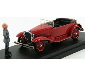 Alfa Romeo Alfa Romeo 1750 Torpedo Cabriolet Open + Figure Mussolini + Letter 1926 - 1:43 - Rio Alfa Romeo Alfa Romeo 1750 Torpedo Cabriolet Open + Figure Mussolini + Letter 1926 - 1:43 - Rio