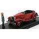 Alfa Romeo Alfa Romeo 1750 Torpedo Cabriolet Open + Figure Mussolini + Letter 1926 - 1:43 - Rio Alfa Romeo Alfa Romeo 1750 Torpedo Cabriolet Open + Figure Mussolini + Letter 1926 - 1:43 - Rio