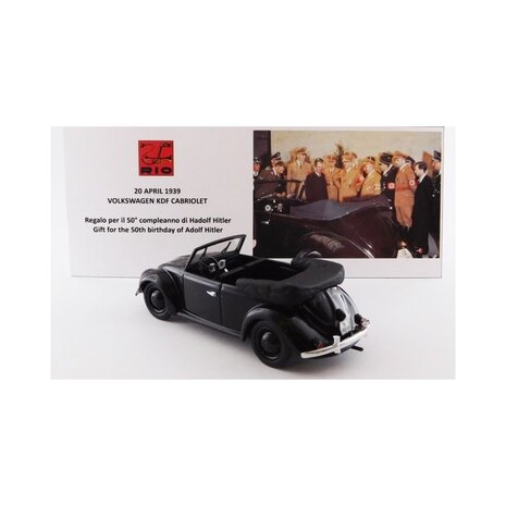 Volkswagen Volkswagen Beetle KDF Cabriolet Gift For The 50th Birthday Adolf Hiler 20-4-1939 - 1:43 - Rio Volkswagen Volkswagen Beetle KDF Cabriolet Gift For The 50th Birthday Adolf Hiler 20-4-1939 - 1:43 - Rio