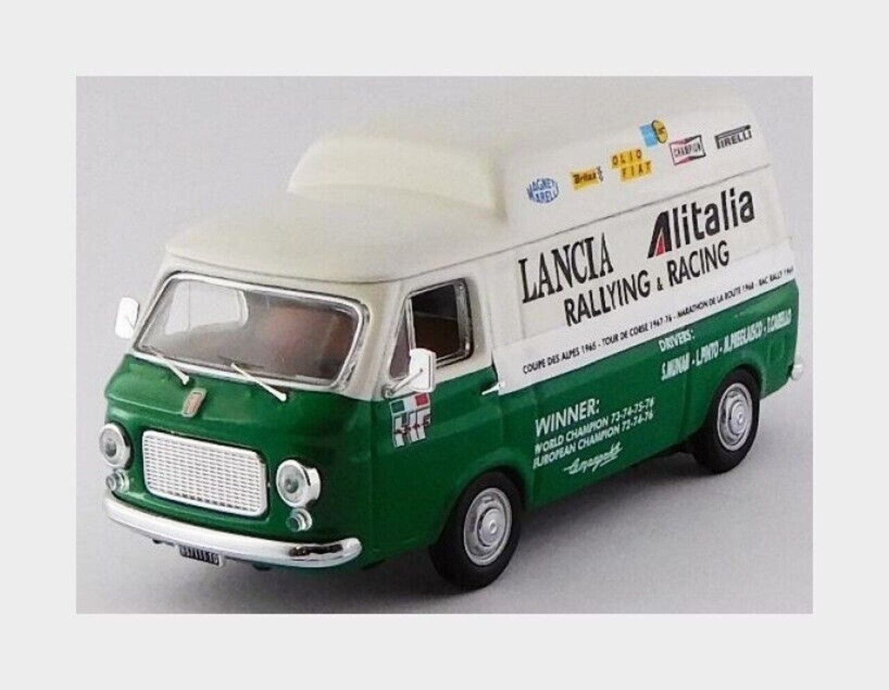 Fiat Fiat 238 Van High Roof Assistance Lancia Corse Rally Racing 1975 - 1:43 - Rio Fiat Fiat 238 Van High Roof Assistance Lancia Corse Rally Racing 1975 - 1:43 - Rio