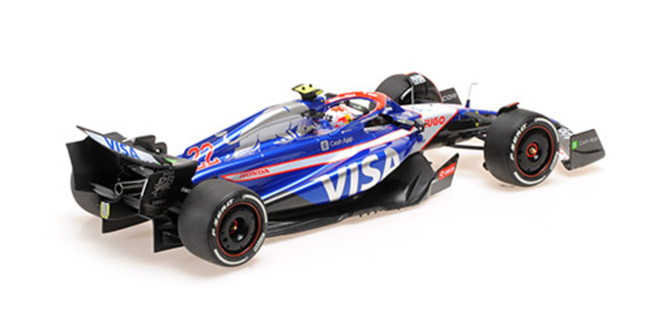 Formule 1 Visa Cash RB F1 Team Vcarb 01, Tsunoda,  Japanese GP 2024 - 1:18 - Minichamps Formule 1 Visa Cash RB F1 Team Vcarb 01, Tsunoda,  Japanese GP 2024 - 1:18 - Minichamps