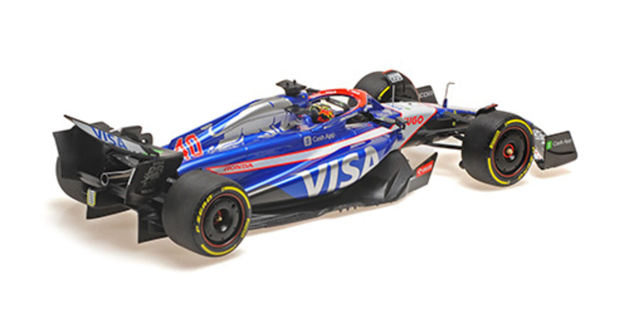 Formule 1 Visa Cash RB F1 Team Vcarb 01, Iwasa,FP1,  Japanese GP 2024 - 1:18 - Minichamps Formule 1 Visa Cash RB F1 Team Vcarb 01, Iwasa,FP1,  Japanese GP 2024 - 1:18 - Minichamps