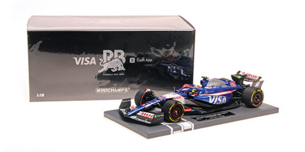 Formule 1 Visa Cash RB F1 Team Vcarb 01, Iwasa,FP1,  Japanese GP 2024 - 1:18 - Minichamps Formule 1 Visa Cash RB F1 Team Vcarb 01, Iwasa,FP1,  Japanese GP 2024 - 1:18 - Minichamps