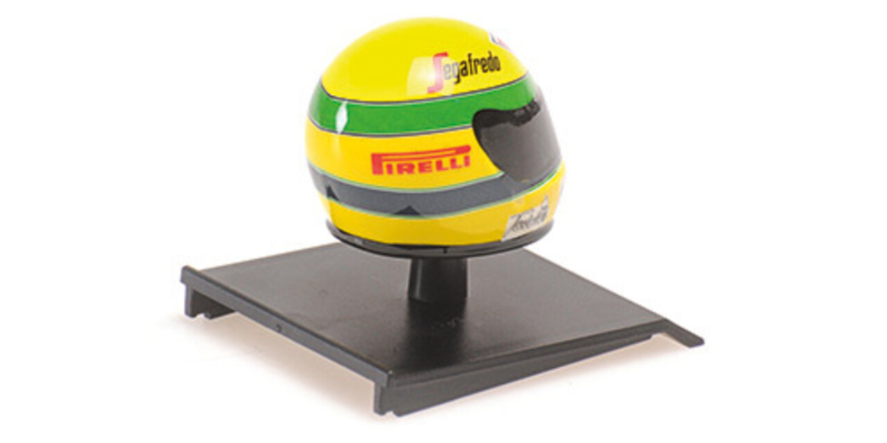 Formule 1 Helmet Ayrton Senna 1984 - 1:10 - Minichamps Formule 1 Helmet Ayrton Senna 1984 - 1:10 - Minichamps