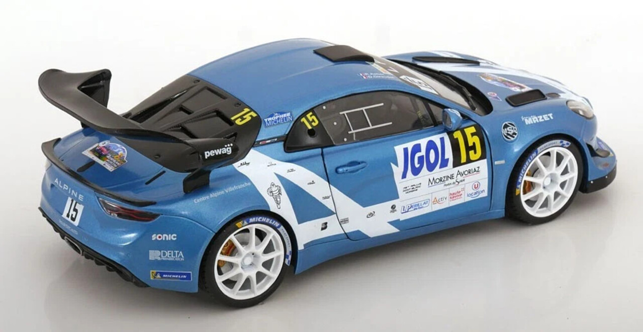 Alpine Alpine A110 RGT #15 Rally Mont Blanc 2024 - 1:18 - Solido Alpine Alpine A110 RGT #15 Rally Mont Blanc 2024 - 1:18 - Solido