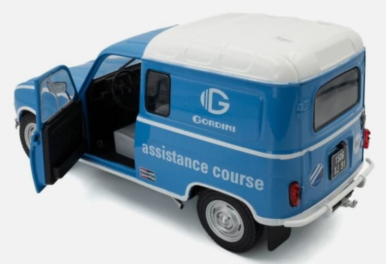 Renault Renault R4L Van Gordini Service 1976 - 1:18 - Solido Renault Renault R4L Van Gordini Service 1976 - 1:18 - Solido