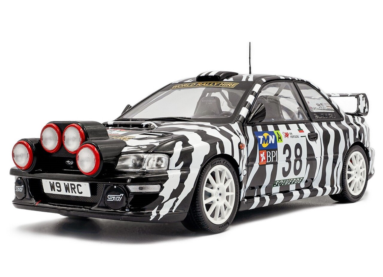 Subaru Subaru Impreza S5 WRC #38 TAP Rally of Portugal 2001 - 1:18 - Solido Subaru Subaru Impreza S5 WRC #38 TAP Rally of Portugal 2001 - 1:18 - Solido