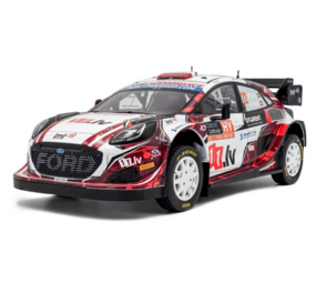Ford Ford Puma Hybrid #22 Rally 1 Latvia 2024 - 1:18 - Solido Ford Ford Puma Hybrid #22 Rally 1 Latvia 2024 - 1:18 - Solido