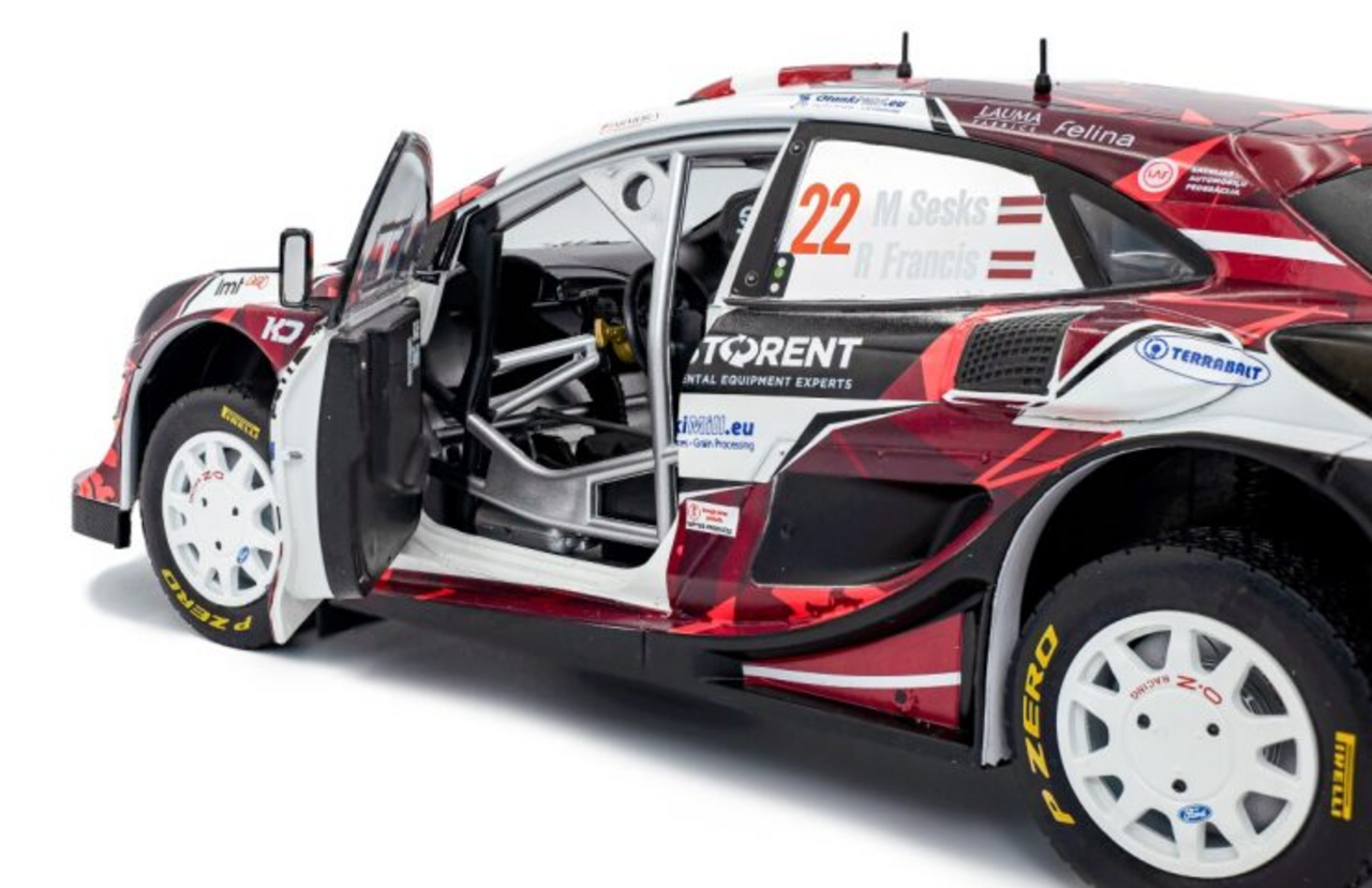 Ford Ford Puma Hybrid #22 Rally 1 Latvia 2024 - 1:18 - Solido Ford Ford Puma Hybrid #22 Rally 1 Latvia 2024 - 1:18 - Solido
