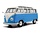Volkswagen T1 Samba Minibus 1962  - 1:18 - Solido