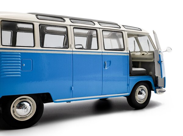 Volkswagen Volkswagen T1 Samba Minibus 1962  - 1:18 - Solido Volkswagen Volkswagen T1 Samba Minibus 1962  - 1:18 - Solido