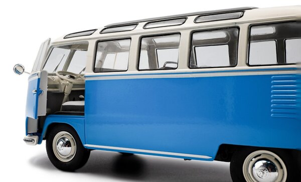 Volkswagen Volkswagen T1 Samba Minibus 1962  - 1:18 - Solido Volkswagen Volkswagen T1 Samba Minibus 1962  - 1:18 - Solido