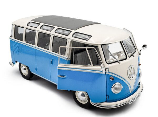 Volkswagen Volkswagen T1 Samba Minibus 1962  - 1:18 - Solido Volkswagen Volkswagen T1 Samba Minibus 1962  - 1:18 - Solido