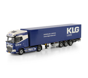 Daf DAF XG+ 2025 4x2 + Box Trailer 3 Axle 'KLG Europe' - 1:50 - WSI Models Daf DAF XG+ 2025 4x2 + Box Trailer 3 Axle 'KLG Europe' - 1:50 - WSI Models