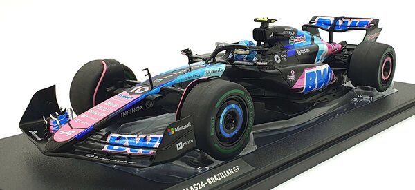 Formule 1 Alpine F1 A524 Team BWT #31 GP Brasil 2024 E.Ocon - 1:18 - Solido Formule 1 Alpine F1 A524 Team BWT #31 GP Brasil 2024 E.Ocon - 1:18 - Solido