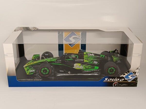 Formule 1 Sauber C44 #77 GP Las Vegas USA 2024 V. Bottas - 1:18 - Solido Formule 1 Sauber C44 #77 GP Las Vegas USA 2024 V. Bottas - 1:18 - Solido