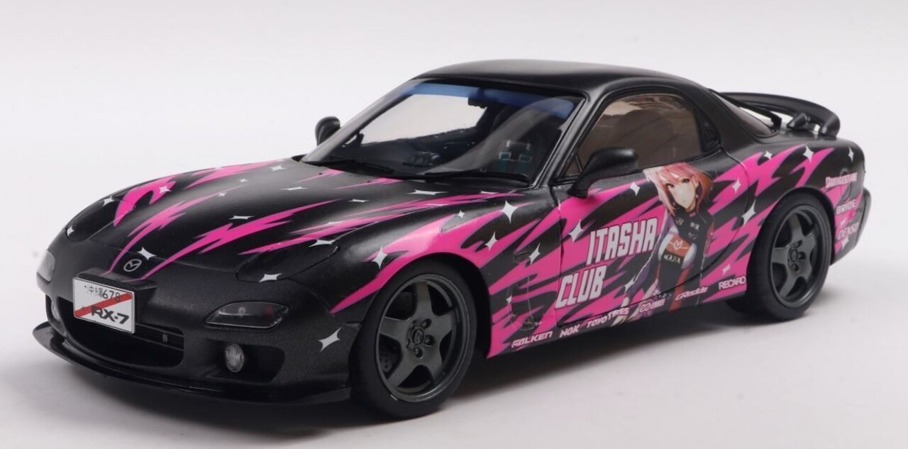 Mazda Mazda RX-7 (FD3RS) Works Itasha Coupe 1999 - 1:18 - Solido Mazda Mazda RX-7 (FD3RS) Works Itasha Coupe 1999 - 1:18 - Solido