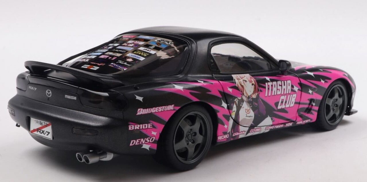 Mazda Mazda RX-7 (FD3RS) Works Itasha Coupe 1999 - 1:18 - Solido Mazda Mazda RX-7 (FD3RS) Works Itasha Coupe 1999 - 1:18 - Solido