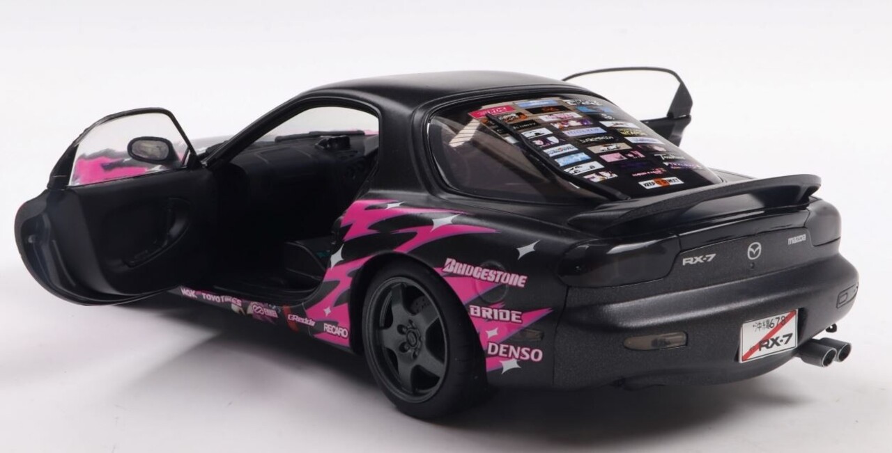Mazda Mazda RX-7 (FD3RS) Works Itasha Coupe 1999 - 1:18 - Solido Mazda Mazda RX-7 (FD3RS) Works Itasha Coupe 1999 - 1:18 - Solido