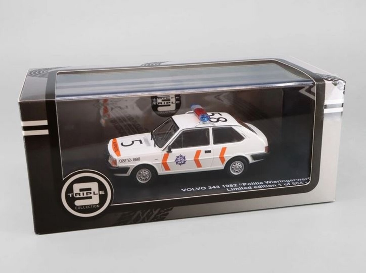 Volvo Volvo 343 'Politie Wieringerwerf' 1982 - 1:43 - Triple 9 Collection Volvo Volvo 343 'Politie Wieringerwerf' 1982 - 1:43 - Triple 9 Collection