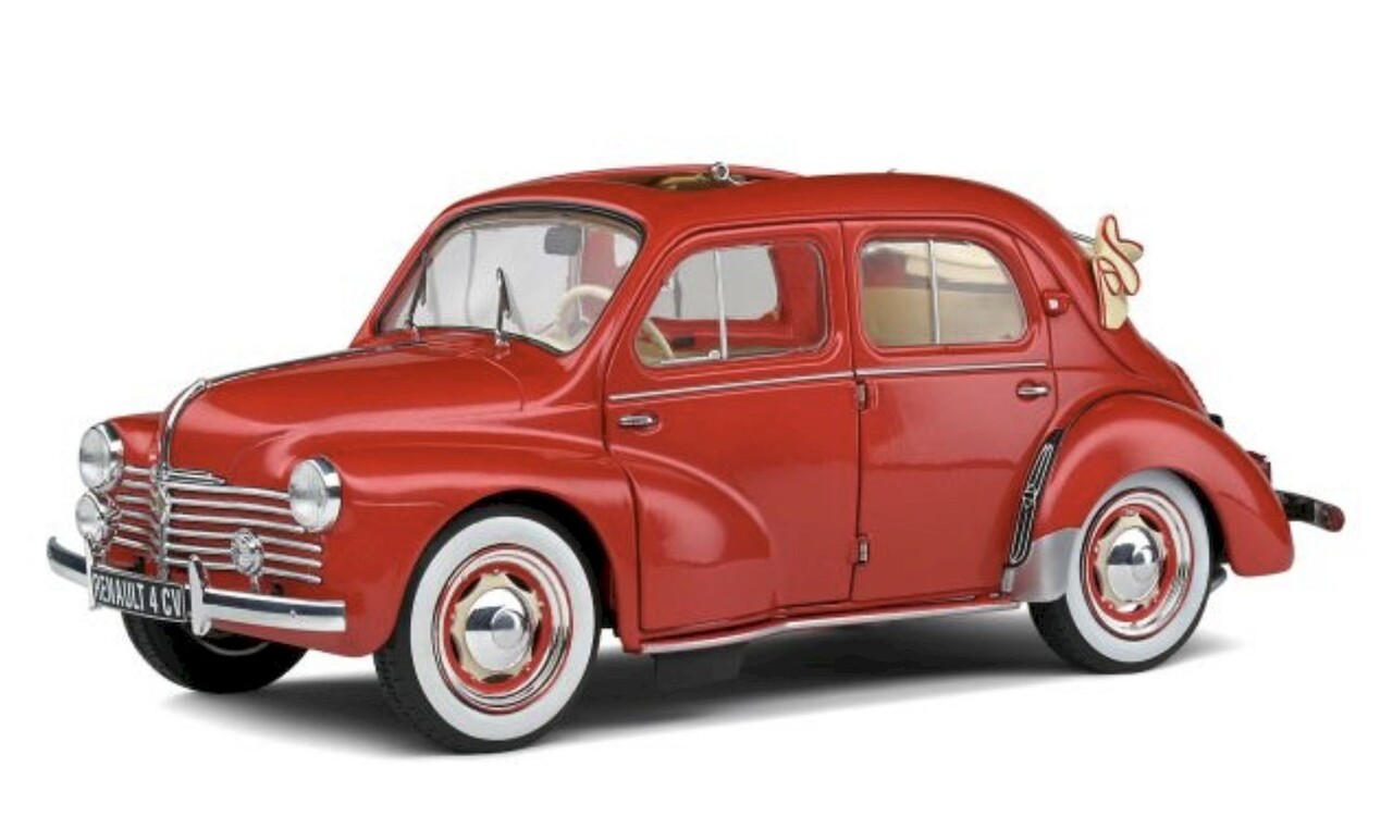 Renault Renault 4CV Sunroof 1951 - 1:18 - Solido Renault Renault 4CV Sunroof 1951 - 1:18 - Solido