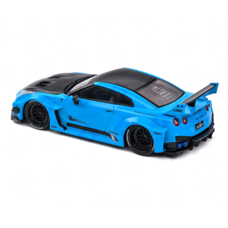 Nissan Nissan GT-R (R35) w/LibertyWalk Body Kit - 1:43 - Solido Nissan Nissan GT-R (R35) w/LibertyWalk Body Kit - 1:43 - Solido