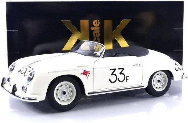 Porsche Porsche 356 A Speedster 1955 (as ridden by James Dean) - 1:12 - KK Scale Porsche Porsche 356 A Speedster 1955 (as ridden by James Dean) - 1:12 - KK Scale