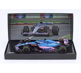 Formule 1 BWT Alpine F1 Team A522 (Fernando Alonso) Australian GP 2022 - 1:18 - Minichamps Formule 1 BWT Alpine F1 Team A522 (Fernando Alonso) Australian GP 2022 - 1:18 - Minichamps