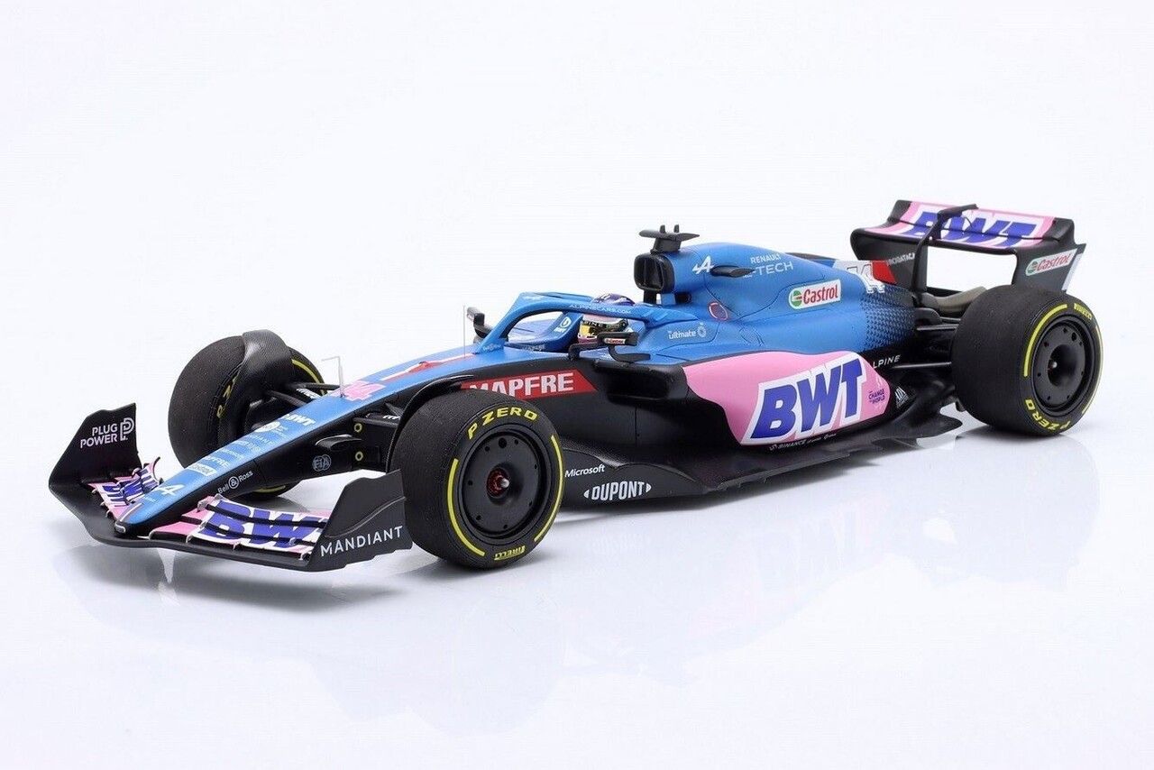 Formule 1 BWT Alpine F1 Team A522 (Fernando Alonso) Australian GP 2022 - 1:18 - Minichamps Formule 1 BWT Alpine F1 Team A522 (Fernando Alonso) Australian GP 2022 - 1:18 - Minichamps