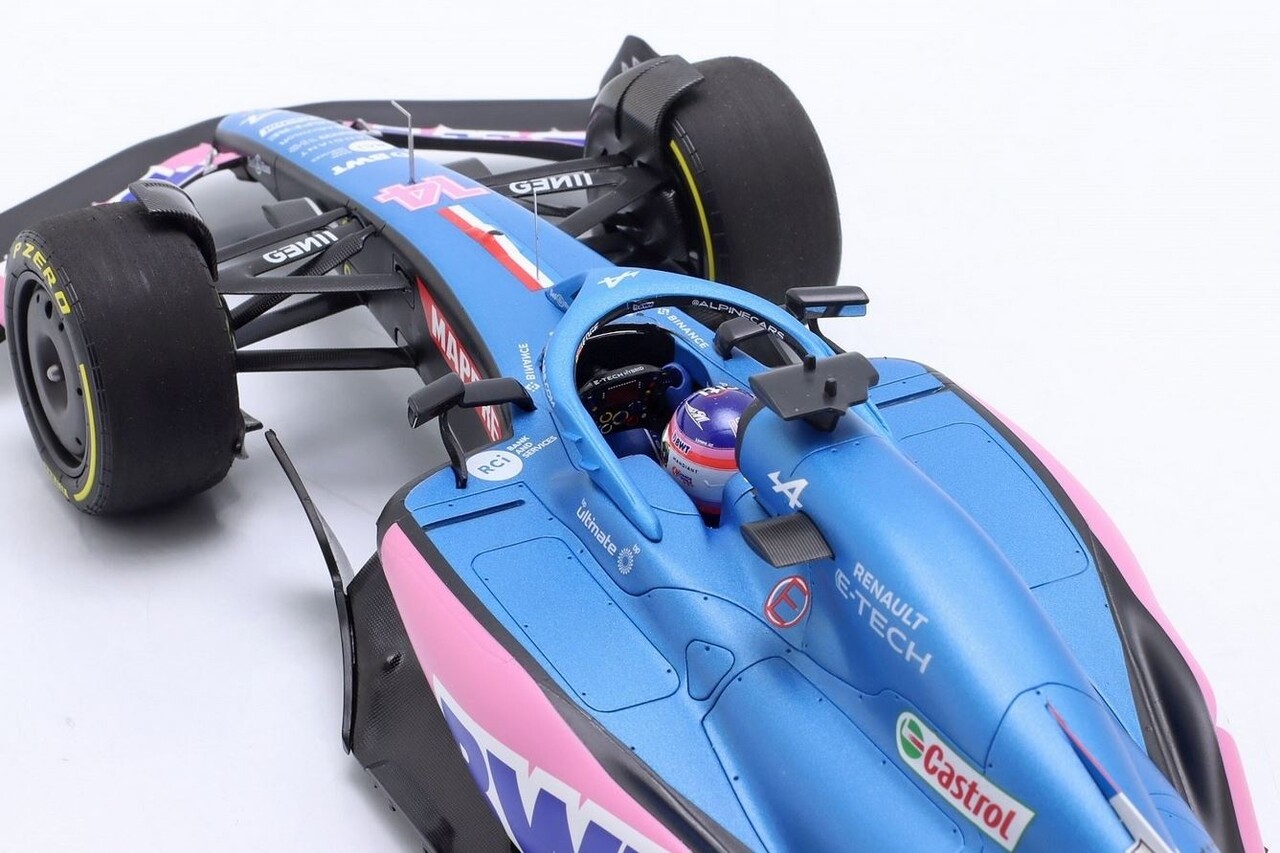 Formule 1 BWT Alpine F1 Team A522 (Fernando Alonso) Australian GP 2022 - 1:18 - Minichamps Formule 1 BWT Alpine F1 Team A522 (Fernando Alonso) Australian GP 2022 - 1:18 - Minichamps