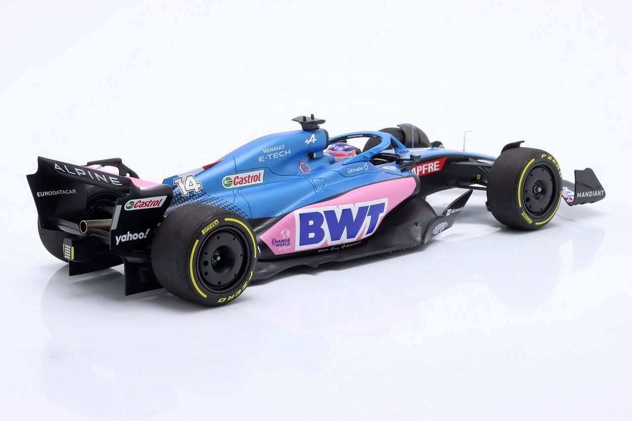 Formule 1 BWT Alpine F1 Team A522 (Fernando Alonso) Australian GP 2022 - 1:18 - Minichamps Formule 1 BWT Alpine F1 Team A522 (Fernando Alonso) Australian GP 2022 - 1:18 - Minichamps