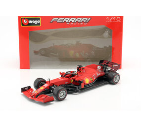 Formule 1 Ferrari SF21 #55 (C. Sainz) - 1:18 - Bburago Formule 1 Ferrari SF21 #55 (C. Sainz) - 1:18 - Bburago