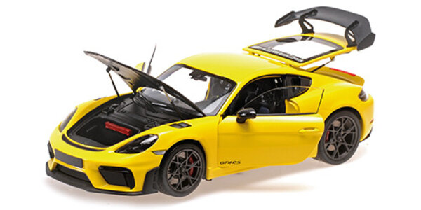 Porsche Porsche Cayman GT4 RS (Weissach Package) 2024 - 1:18 - Minichamps Porsche Porsche Cayman GT4 RS (Weissach Package) 2024 - 1:18 - Minichamps